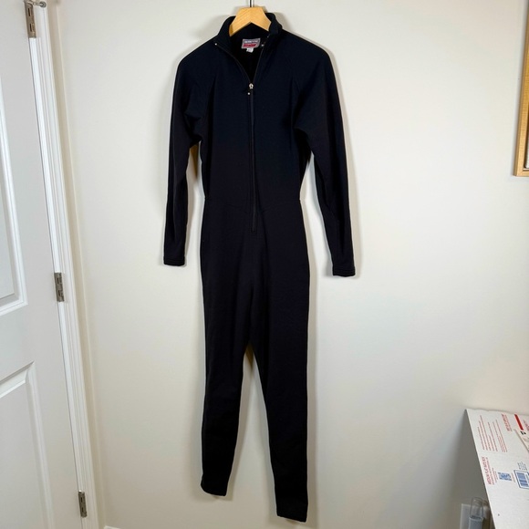 Obermeyer Polartec Ski Snowboarding One Piece Jumpsuit Winter Base Layer Medium - Picture 1 of 6